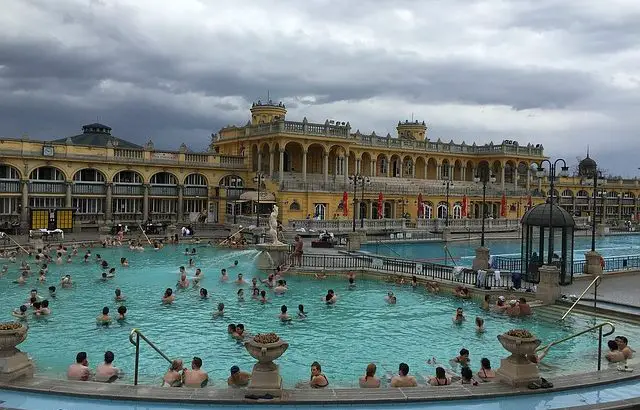 Los baños Széchenyi de Budapest
