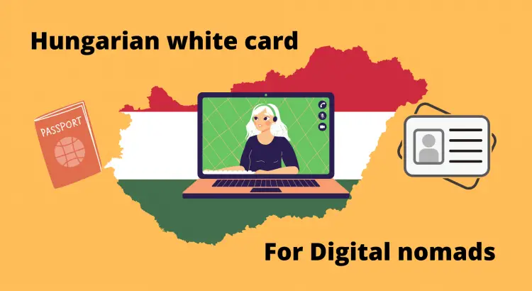 Hungarian white card