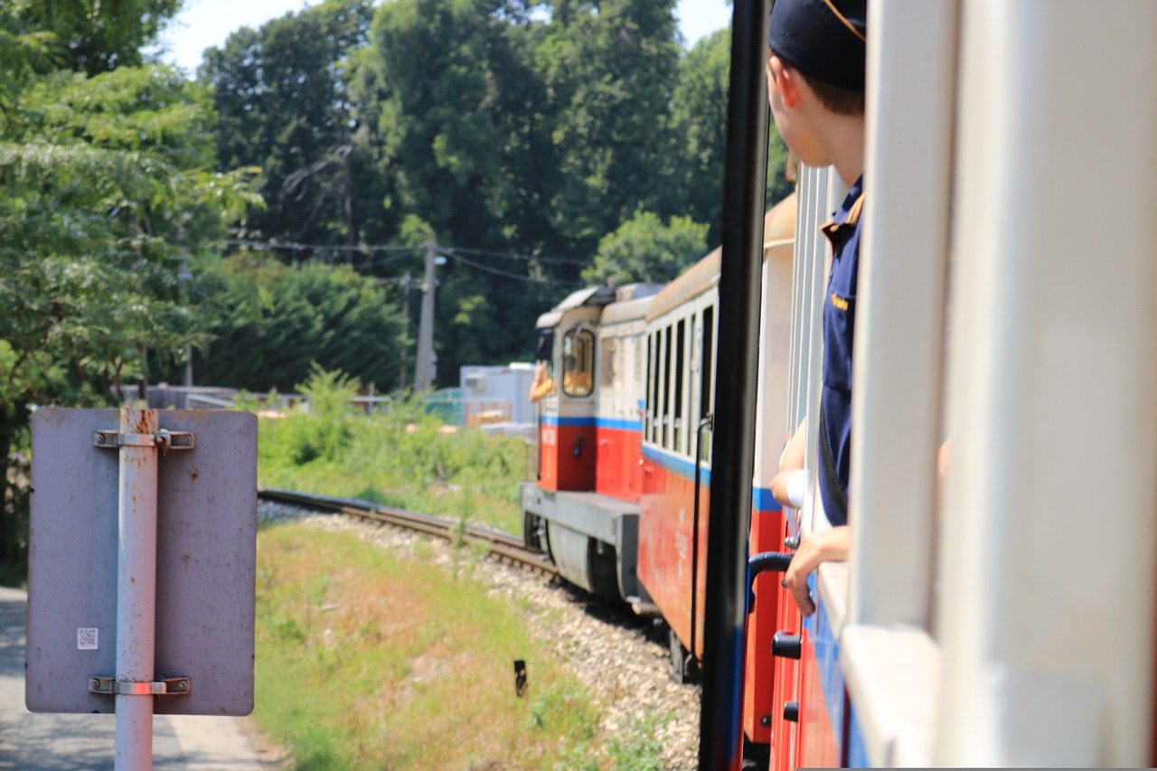 Tren de los niños en Budapest