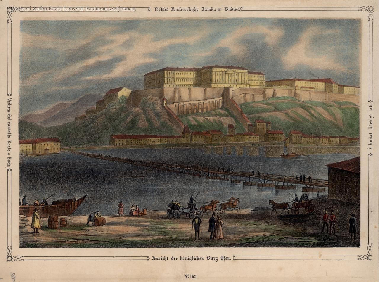 Imagen histórica del Danubio en Budapest